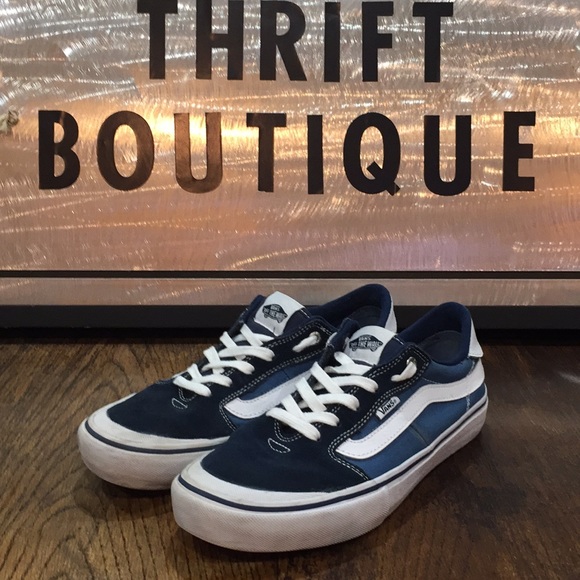 Vans Other - Vans Blue Suede Leather with Canvas Men’s 8